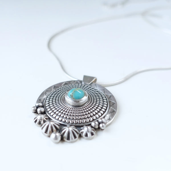 Agnes’ Party Shield Pendant