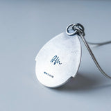 Antiqued Amethyst Pendant