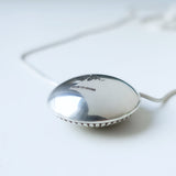 Agnes Simple Shield Pendant