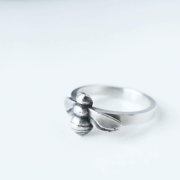 Honey Bee Silver Ring #3