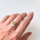 Wide Eye Tourmaline Ring