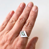 Tourmaline Arrow Ring