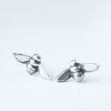 Honey Bee Silver Studs
