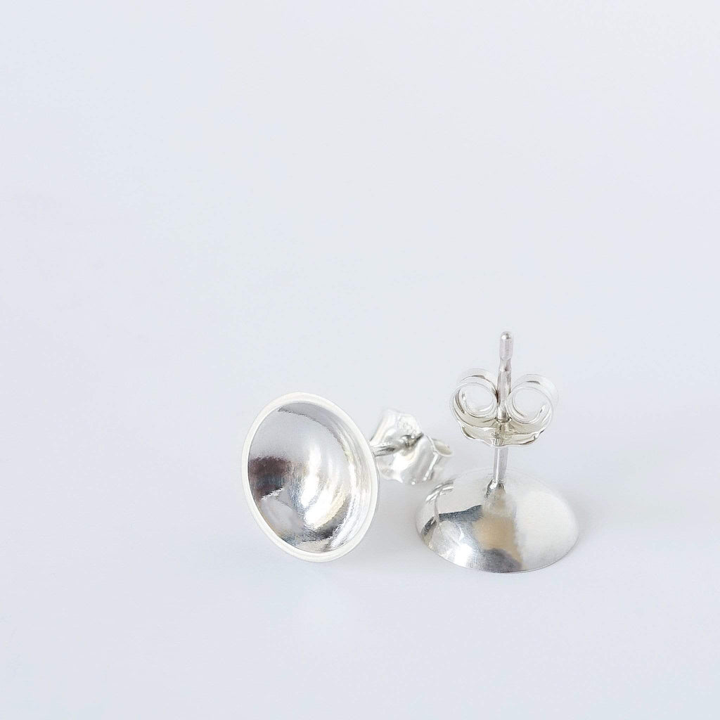 Domed Silver Studs