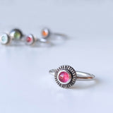 Pink Tourmaline Ring