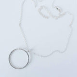 Hammered Ring Pendant